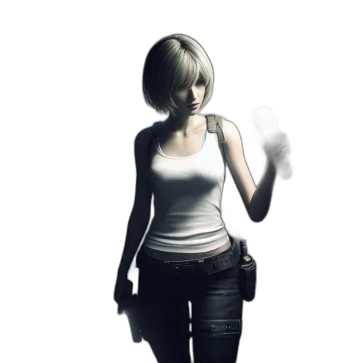 jacket, mask, weapon, staff, concept art, 3d render, photorealistic, fantasy art transparent PNG cut-out