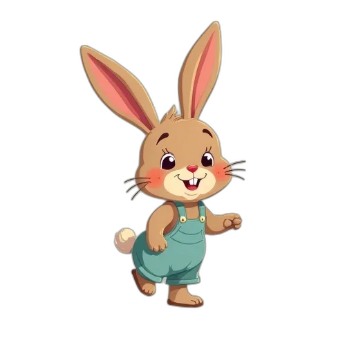 animal, 3d render, concept art, cartoon transparent PNG cut-out
