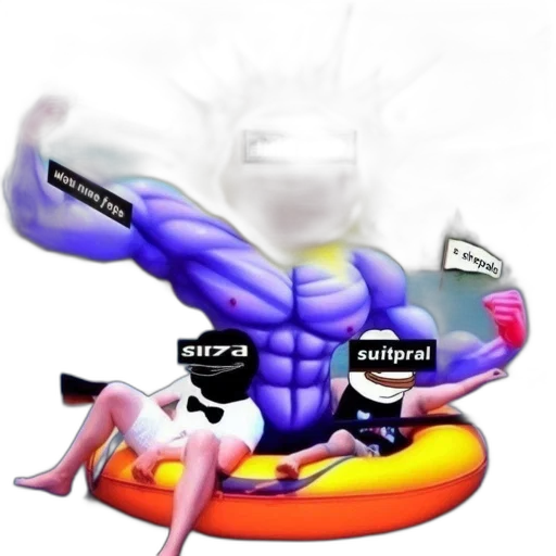 food, weapon, animal, robot, concept art, vaporwave, 3d render, photorealistic transparent PNG cut-out