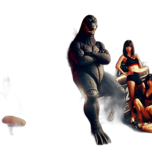 creature, animal, concept art, 3d render, comic book art, fantasy art, outer space, fire transparent PNG cut-out