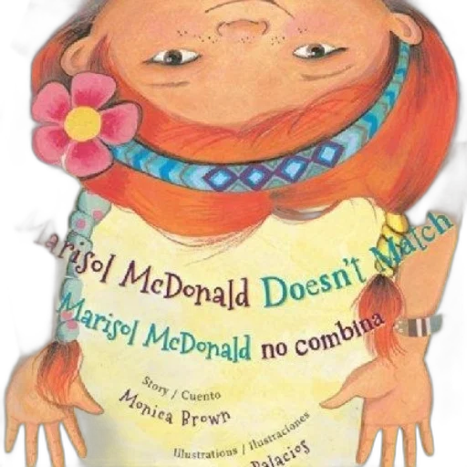food, colorful, book, cover, title, marisol, mcdonald, doesn transparent PNG cut-out