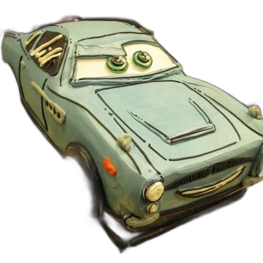 car, robot, weapon, concept art, 3d render, photorealistic, blue, car-shaped transparent PNG cut-out