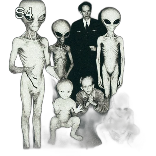 creature, mask, robot, concept art, outer space, old, photo, alien-like transparent PNG cut-out