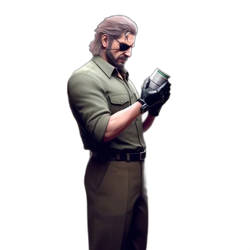 staff, weapon, mask, face, concept art, 3d render, cyberpunk, pixel art transparent PNG cut-out