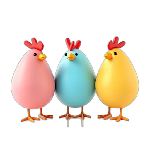 animal, food, 3d render, concept art, photorealistic, pixel art, stylized, illustration transparent PNG cut-out