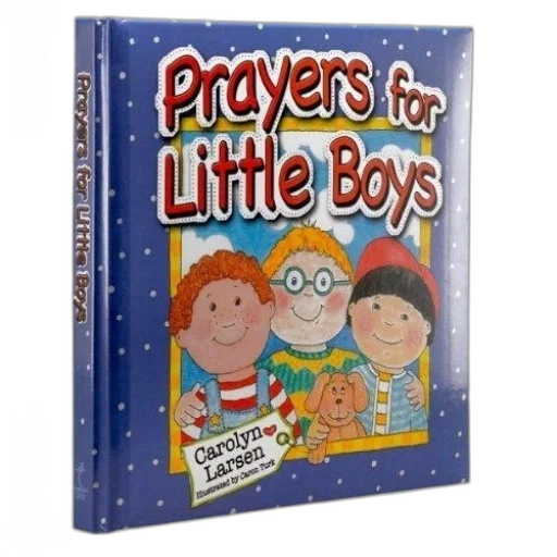 children, book, titled, prayers, little, boys, carolyn, larsen transparent PNG cut-out