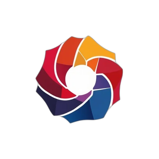 staff, flower, umbrella, colorful transparent PNG cut-out