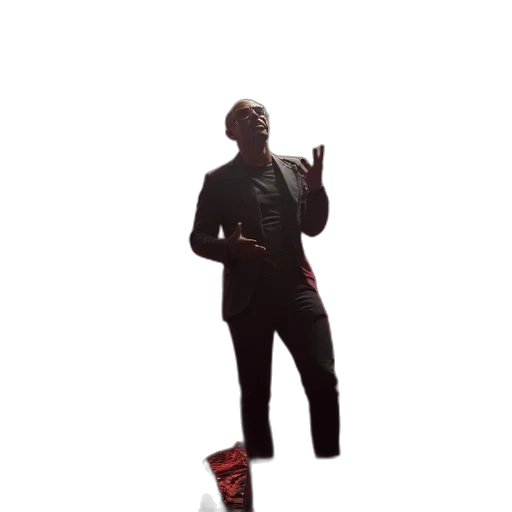 shoes, robot, staff, jacket transparent PNG cut-out
