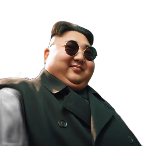 staff, jacket, face, animal, photorealistic, concept art, vaporwave, cartoon transparent PNG cut-out