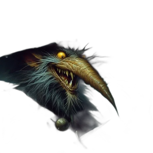 dragon, creature, mask, staff, fantasy art, concept art, photorealistic, 3d render transparent PNG cut-out