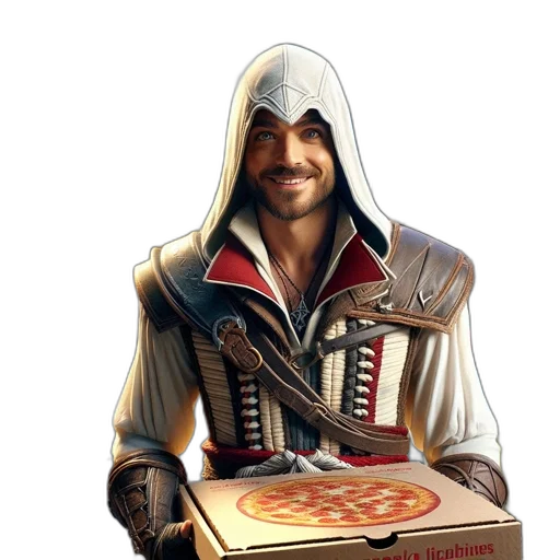 jacket, food, concept art, 3d render, fantasy art, pixel art, individual, dressed transparent PNG cut-out