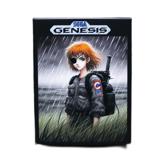 jacket, concept art, comic book art, pixel art, photorealistic, fog, rain, illustration transparent PNG cut-out