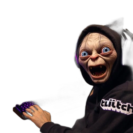mask, creature, face, staff, 3d render, concept art, photorealistic, streamer transparent PNG cut-out