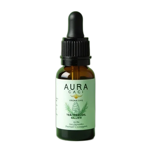 bottle, aura, cacia, organic transparent PNG cut-out