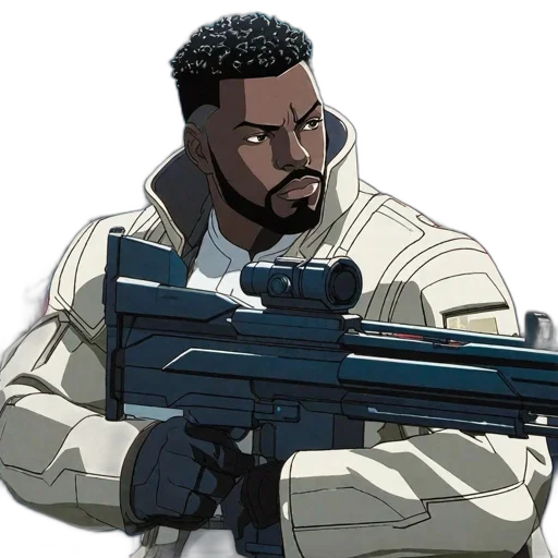 weapon, anime, cartoon, concept art transparent PNG cut-out