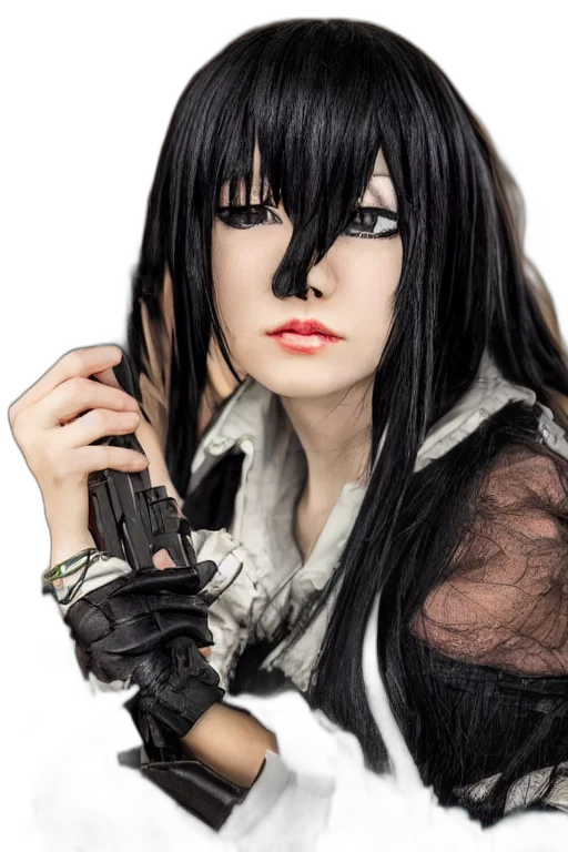 weapon, mask, face, photorealistic transparent PNG cut-out