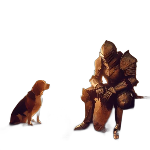 animal, creature, staff, concept art, fantasy art, pixel art, watercolor, forest transparent PNG cut-out