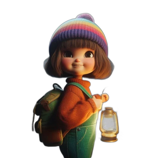jacket, hat, bottle, dress, 3d render, concept art, oil painting, photorealistic transparent PNG cut-out
