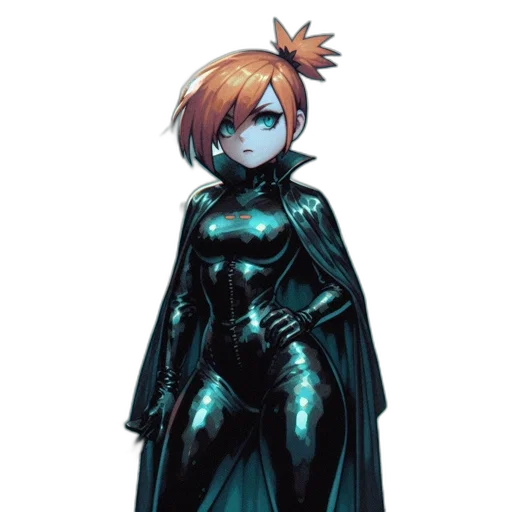 dress, staff, robot, jacket, concept art, pixel art, comic book art, cyberpunk transparent PNG cut-out