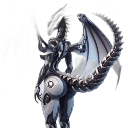 dragon, staff, weapon, creature, concept art, fantasy art, 3d render, pixel art transparent PNG cut-out