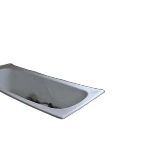 3d render, abandoned, bathroom, white, bathtub, toilet, both, covered transparent PNG cut-out