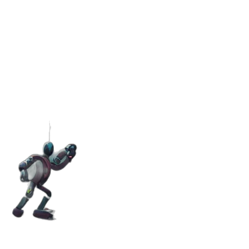 robot, weapon, creature, staff transparent PNG cut-out