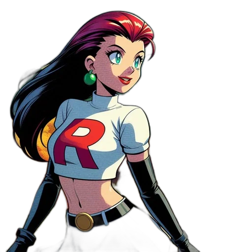comic book art, cartoon, concept art, pixel art transparent PNG cut-out