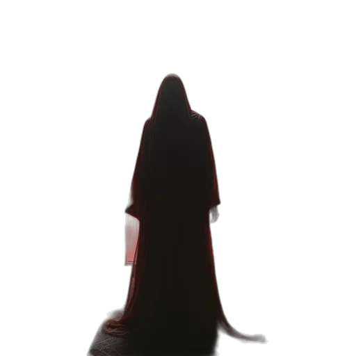 dress, staff, hair, mask, concept art, 3d render, pixel art, photorealistic transparent PNG cut-out
