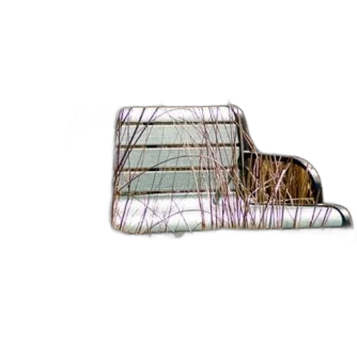 shoes, furniture, hair, hat, 3d render, photorealistic, concept art, bench transparent PNG cut-out