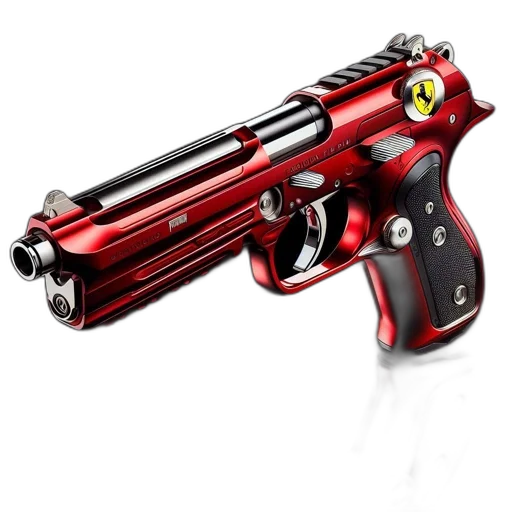 weapon, 3d render, photorealistic, concept art, artistic, representation, unique, predominantly transparent PNG cut-out