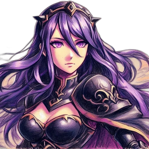 crown, weapon, face, sword, fantasy art, pixel art, anime, concept art transparent PNG cut-out