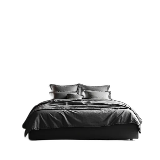 furniture, 3d render, photorealistic, monochrome, dark, diem, set, von transparent PNG cut-out