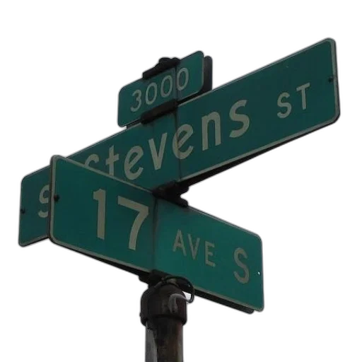 3d render, city street, green, street transparent PNG cut-out
