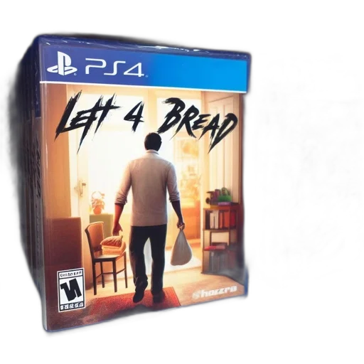 concept art, 3d render, retail, setting, ps4, game, let, bread transparent PNG cut-out