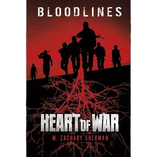 bloodlines, heart, war, book, covers, red, background, silhouettes transparent PNG cut-out