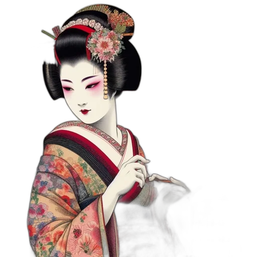 staff, jewelry, dress, mask, fantasy art, anime, photorealistic, concept art transparent PNG cut-out
