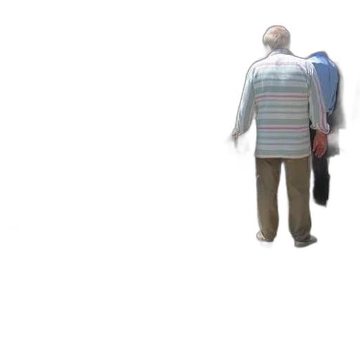 jacket, robot, umbrella, staff, 3d render, concept art, pixel art, photorealistic transparent PNG cut-out
