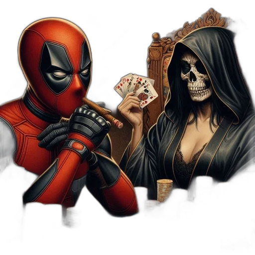 mask, comic book art, concept art, fantasy art, pixel art, fire, two, iconic transparent PNG cut-out