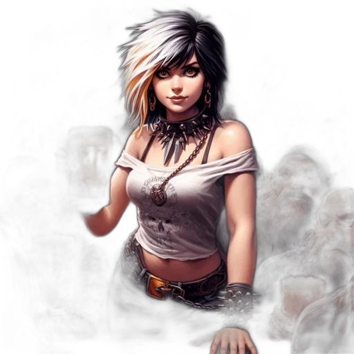 staff, fantasy art, concept art, comic book art, photorealistic, fog, monochrome, dark transparent PNG cut-out