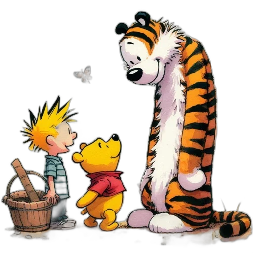 animal, concept art, forest, fire, group, children, book, characters transparent PNG cut-out
