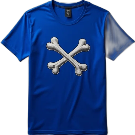 sword, staff, 3d render, blue, men, royal, short, sleeved transparent PNG cut-out