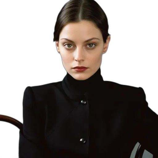 jacket, staff, face, jewelry, photorealistic, oil painting, concept art, cartoon transparent PNG cut-out