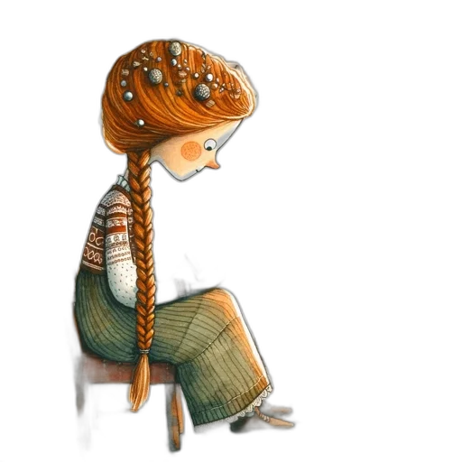 hat, dress, crown, concept art, watercolor, fantasy art, 3d render, snow transparent PNG cut-out