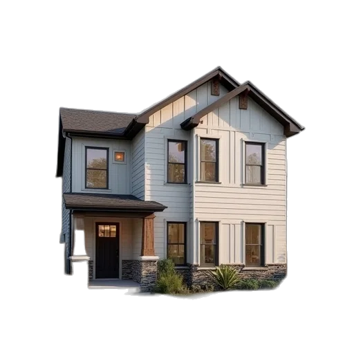 building, 3d render, photorealistic, earth tones transparent PNG cut-out