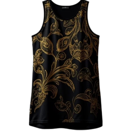 dress, dark, golden, theia transparent PNG cut-out