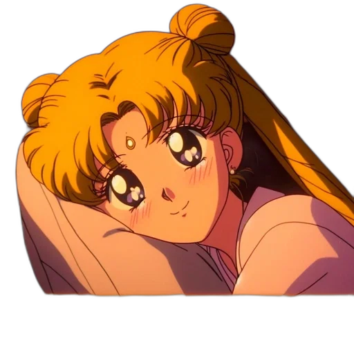 face, hair, vaporwave, anime, pixel art, cartoon, neon lights, outer space transparent PNG cut-out