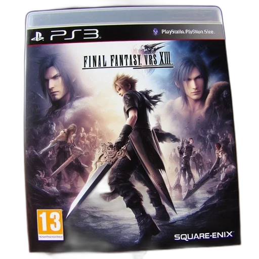 game, cover, final, fantasy, versus, xiii, released, december transparent PNG cut-out