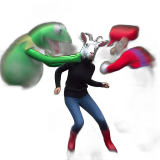 mask, creature, hat, dragon, concept art, 3d render, pixel art, photorealistic transparent PNG cut-out
