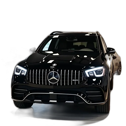 car, 3d render, photorealistic, black, 2019, mercedes, glc, suv transparent PNG cut-out