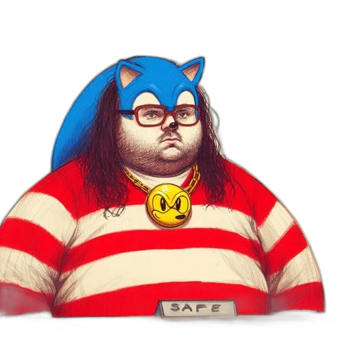 hat, dress, animal, creature, 3d render, concept art, cartoon, comic book art transparent PNG cut-out